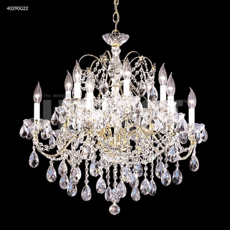 James R Moder Regalia 12 Arm Chandelier 40290S11